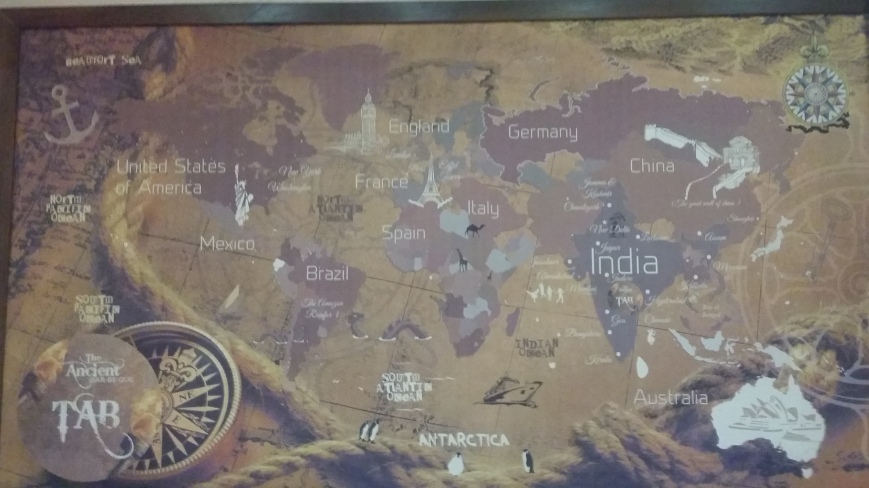 Mapa wg. Indian